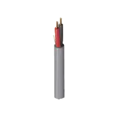 Bobina de 305 metros de cable   2 x 16 AWG   Color Gris   Para aplicaciones multi propósito seguridad control de acc
