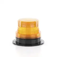 Burbuja Brillante de Larga Vida Útil con 8 LEDs Color Ambar Domo Ambar 110 Vca
