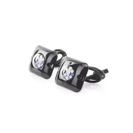 Estrobos Ocultos de 6 LED Color ámbar   claro