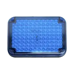 Luz de advertencia de 9x7 Color Azul Ideal para Ambulancias