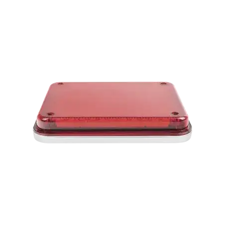Luz de Advertencia de 9X7 Color Rojo Ideal para Ambulancias