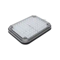 Luz de Advertencia de 9X7 Bicolor Rojo Claro Ideal para Ambulancias