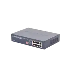 Switch PoE no Administrable 8 Puertos 10 100 1000 Mbps con 4 Puertos PoE 802.3af at Modo Extender Hasta 250 mts