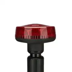 Luz telescópica Ultra Brillante Para Motocicleta 9 LED Color Rojo