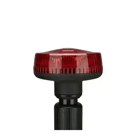 Luz telescópica Ultra Brillante Para Motocicleta 9 LED Color Rojo