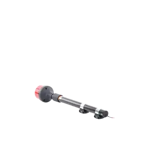 Luz Telescópica para Motocicletas 8 LED Roja SAE Clase I