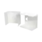 Gabinete para Resguardo de Sirena de 30 W (SF581A o SF581L No incluida) Preparación para Tamper (No incluido).
