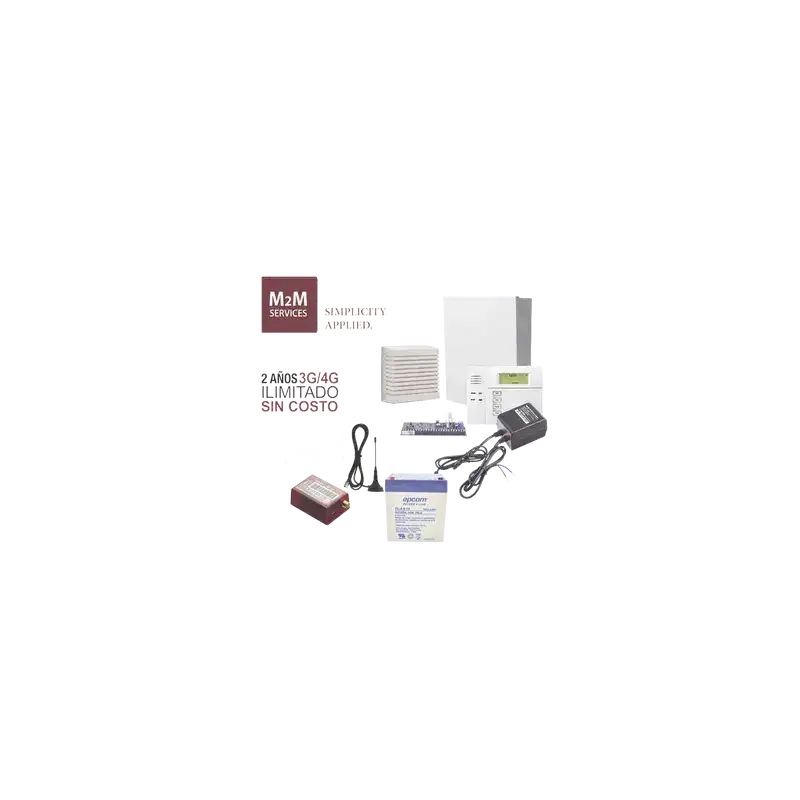 (2 Años 4G ILIMITADO INCLUIDO) Kit VISTA48LATeclado 6150 Comunicador MN01LTEM Bateria Transformador y Sirena de 15 W (2 Años 4G ILIMITADO INCLUIDO) Kit VISTA48LATeclado 6150 Comunicador MN01LTEM Bateria Transformador y Sirena de 15 W