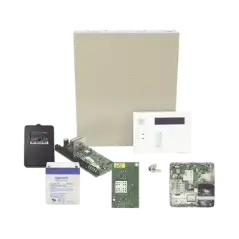 Panel de Alarma VISTA48LA con Comunicador Dual LTEMPA tarjeta WiFi Batería y Transformador