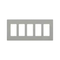 Placa de pared 5 espacios para atenuador (dimmer) switch ó control remoto PICO inalámbrico|LUTRON ELECTRONICS|Lutron|Tecnolobit Shop
