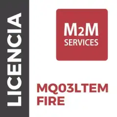 Servicio de datos 4GLTE 5G por un Año para MQ03LTEMFIRE con eventos ilimitados.