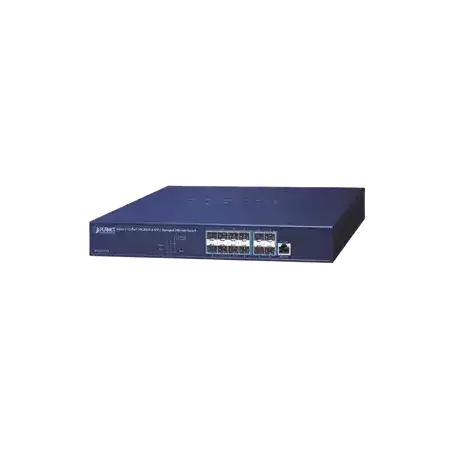Switch Administrable Capa 3 12 Puertos SFP+ 10G BASE-X 1 Puerto de Consola  RJ45.