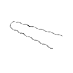 Remate Preformado para Fibra Óptica Mini Figura 8 Span 80 m para mensajero de acero con diámetro Φ 1.6 mm - 1 16