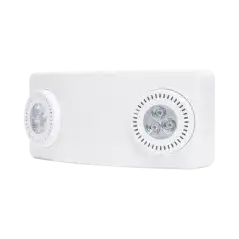 Luz de Emergencia Dual LED 520lm uso rudo montaje en pared o techo batería de respaldo incluida|SFIRE|Energía Automatización