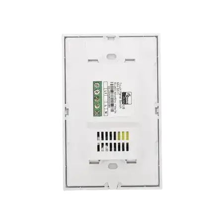 (ZWAVE) Interruptor On Off panel táctil touch inalámbrico Zwave Plus 1 boton. Compatible con Hubitat HC8 Álula  M2M