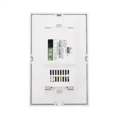 (ZWAVE) Interruptor On Off panel táctil touch inalámbrico Zwave Plus 2 botones. No requiere cable neutro Compatible