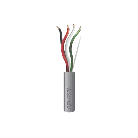 Caja de 152 Metros   Cable  4 x 16 AWG   Color Gris   Aplicaciones de Control   Riser