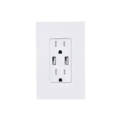 TOMACORRIENTE 15 AMP CONECTOR USB