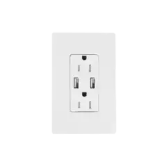 Receptáculo 15 A con puerto USB