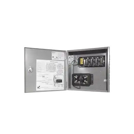Protector  todo en uno alimentación 120 Vca base para 5 módulos DTK 2MHLP para lazos SLC IDC NAC.