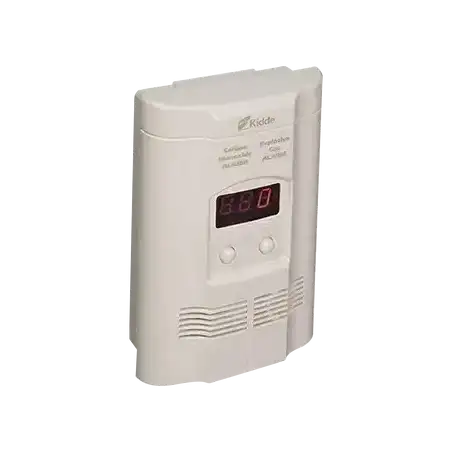 Paquete de 2 Pzas  Detector Autónomo de Monóxido de Carbono (CO) y Gases Explosivos (Propano y Metano)  Pantalla Dig