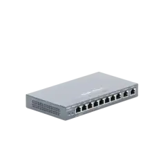 Router Balanceador PoE Cloud 10 puertos gigabit (8 puertos PoE) soporta 4x WAN configurables hasta 200 clientes co