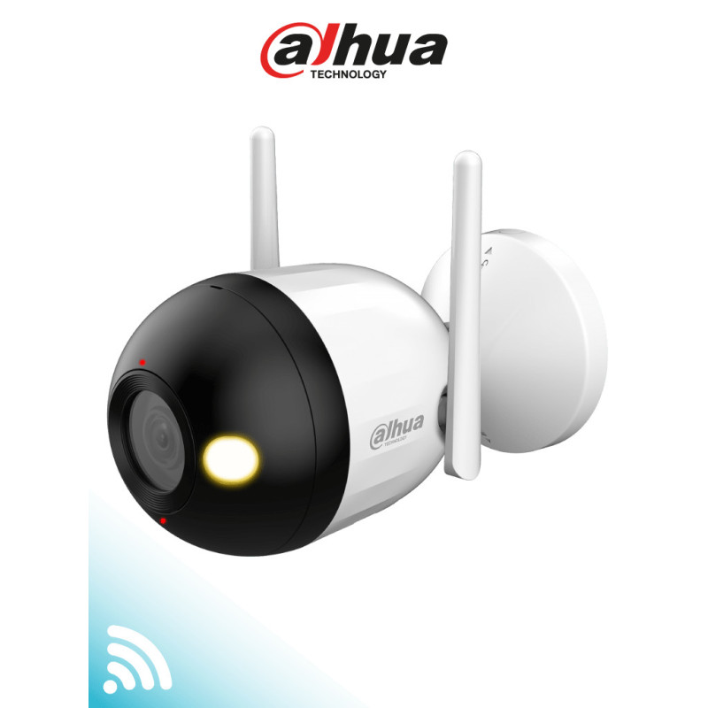 Cámara IP Bullet WiFi de 2 Megapíxeles lente 3.6/Full Color + Iluminación Dual Intelingente Cámara IP Bullet WiFi de 2 Megapíxeles lente 3.6/Full Color + Iluminación Dual Intelingente