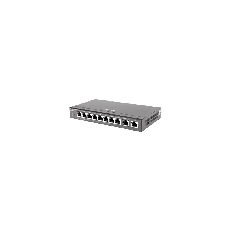 Router Balanceador con Función SD-WAN 6 puertos LAN  y 2 puertos LAN WAN POE+ af at gigabit hasta 110w 1 puertos L