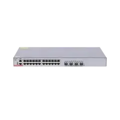 Switch Administrable Capa 3 con 24 puertos Gigabit + 4 SFP+ para fibra 10Gb gestión gratuita desde la nube.