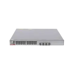 Switch Administrable Capa 3 PoE con 24 puertos Gigabit 802.3af at + 4 SFP+ para fibra 10Gb hasta 740 watts gestión