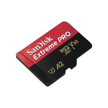 SANDISK EXTREME PRO MICROSD CARD 64GB INCLUYE ADAPTADOR