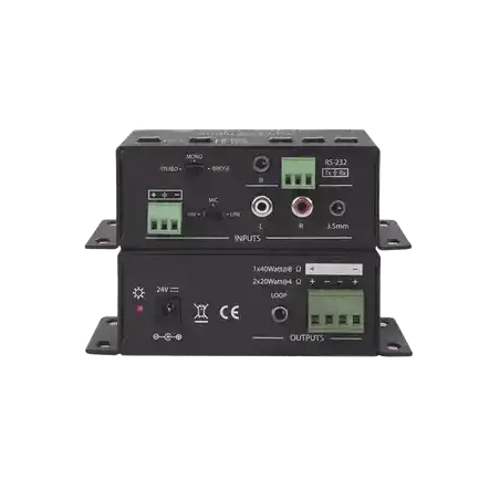 AMPLIFICADOR DE POTENCIA ESTÉREO MONO – 40 WATTS
