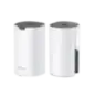 Kit 2 Routers Inalámbricos MESH Interior para Hogar Doble Banda Wi-Fi 5 AC1900 Mbps 3 Puerto Gigabit WAN LAN 3