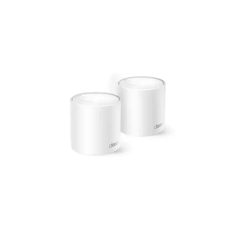 Kit 2 Routers Inalámbricos MESH Interior para Hogar Doble Banda Wi-Fi 6 AX1500 Mbps 2 Puerto Gigabit WAN LAN 2 Kit 2 Routers Inalámbricos MESH Interior para Hogar Doble Banda Wi-Fi 6 AX1500 Mbps 2 Puerto Gigabit WAN LAN 2